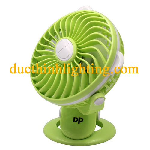 Quạt Sạc Kẹp DP-7608 Quạt Sạc Kẹp DP-7608