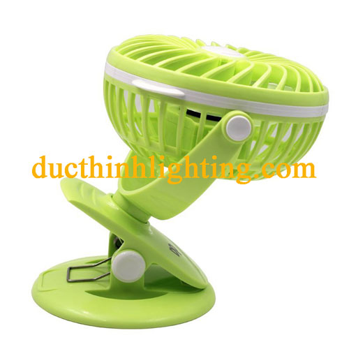 Quạt Sạc Kẹp DP-7608 Quạt Sạc Kẹp DP-7608