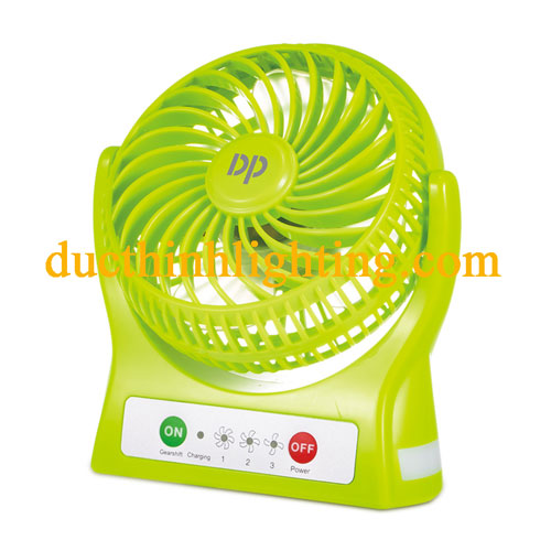 Quạt Sạc Mini DP-7602 Quạt Sạc Mini DP-7602
