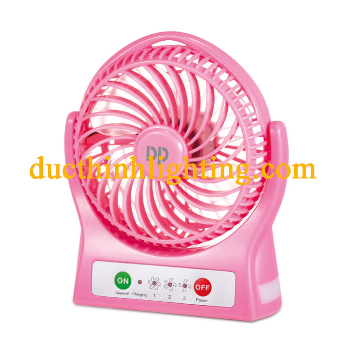 Quạt Sạc Mini DP-7602 Quạt Sạc Mini DP-7602