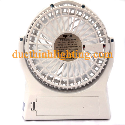 Quạt Sạc Mini DP-7602 Quạt Sạc Mini DP-7602
