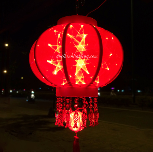 Lồng Đèn LED 3D 5 Tấc Lồng Đèn LED 3D 5 Tấc