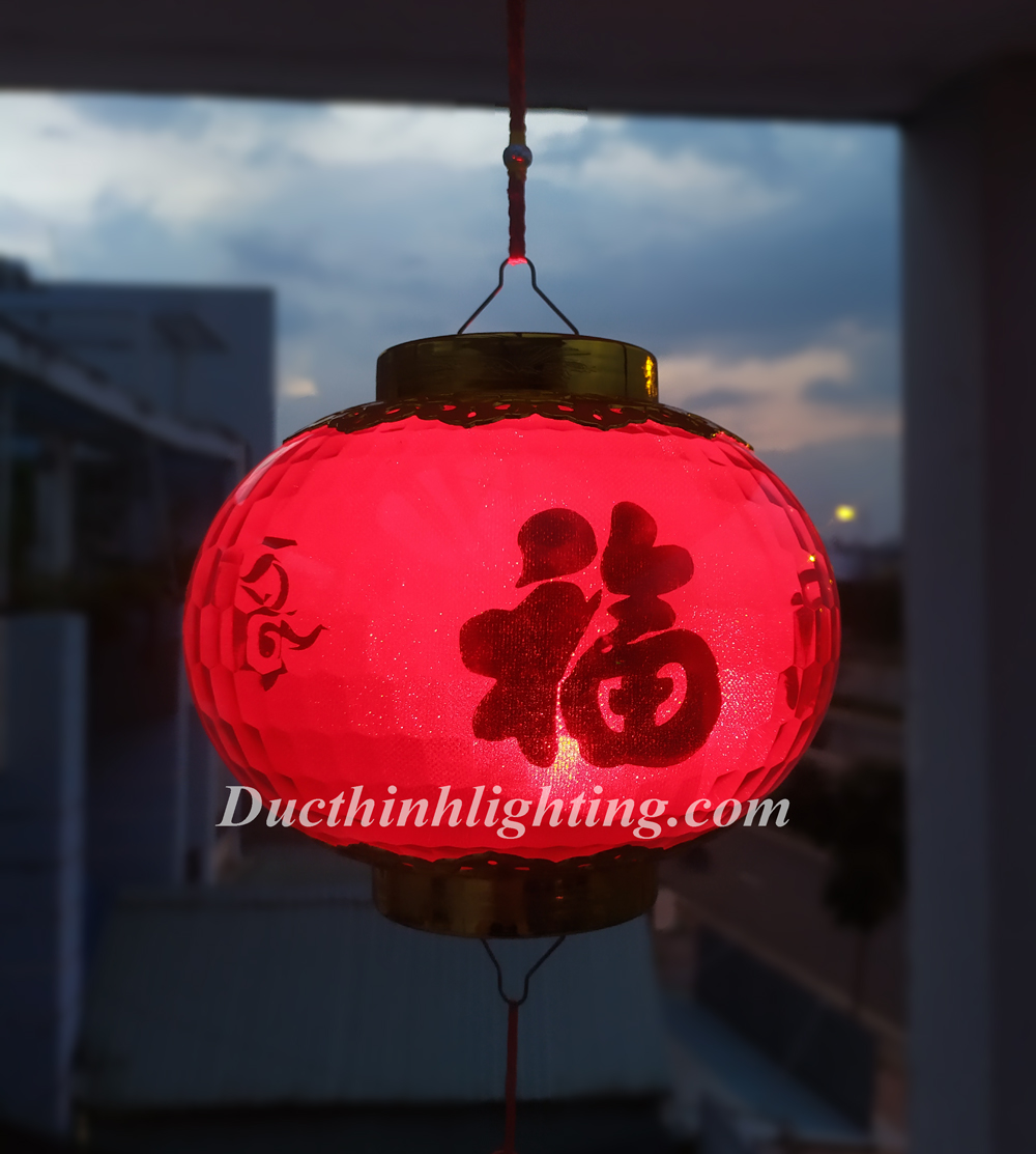 Lồng Đèn LED Đỏ Dùng Pin 506 Lồng Đèn LED Đỏ Dùng Pin 506