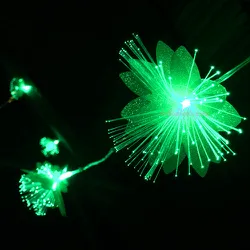 Dây Đèn LED Hoa Lan Hồ Điệp Xanh Lá 