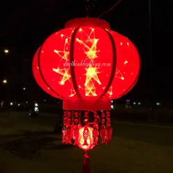 Lồng Đèn LED 3D 4 tấc