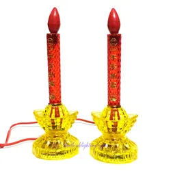 Đèn Cầy LED Số 5 Vàng