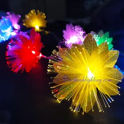 Dây Đèn LED Hoa Dạ Quang Đủ Màu 