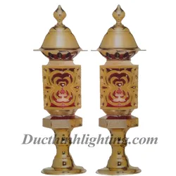 Đèn Thờ Lưới Lục Giác Số 3