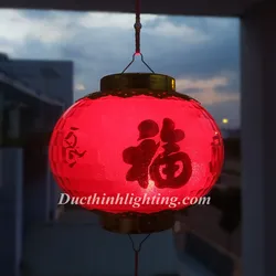 Lồng Đèn LED Đỏ Dùng Pin 506 