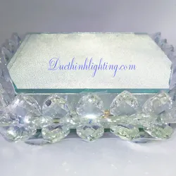 Đài Sen Pha Lê LED Đổi Màu 12x16