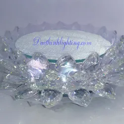 Đài Sen Pha Lê LED Đổi Màu Φ14