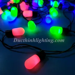 Dây Đèn Chớp LED Bi Trụ Đủ Màu 