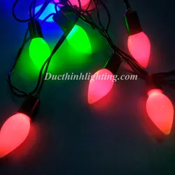Dây Đèn Chớp LED Cà Na 40 Bóng Đủ Màu 