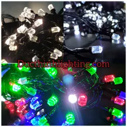 Dây Đèn Chớp LED Lục Giác 50m 