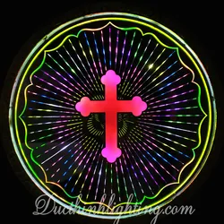 Đèn Hào Quang Cơ LED Thánh Giá 15cm 