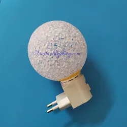 Đèn Ngủ Cầu LED Dạ Quang Đổi Màu 