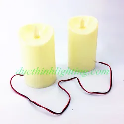 Đèn Sáp LED Điện Tử nhiều màu 