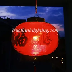 Lồng Đèn LED Đỏ Dùng Pin 508 