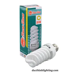 Bóng Đèn Compact Rạng Đông Xoắn 20W