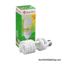Bóng Đèn Compact Rạng Đông Xoắn 25W
