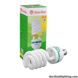 Bóng Đèn Compact Rạng Đông Xoắn 40W