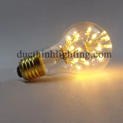 Bóng Đèn LED Edison A60 2 Tầng Bông