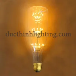 Bóng Đèn LED Edison Chai Sao Rơi