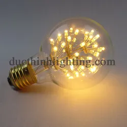 Bóng Đèn LED Edison G80 3 Tầng Bông