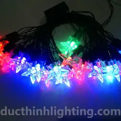 Dây Đèn Chớp LED Hình Ngôi Sao