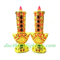 Đèn Cầy LED Dùng Pin