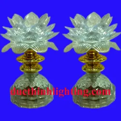 Đèn Thờ Hoa Sen Đổi Màu