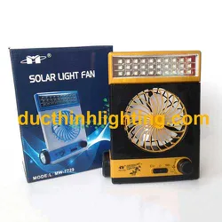 Quạt Sạc Năng Lượng Mặt Trời MW 7729