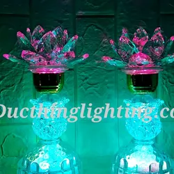 Đèn sen pha Lê đổi màu ts_11