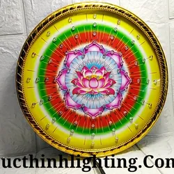 Đèn hào quang led siêu sáng 2t2 hình sen