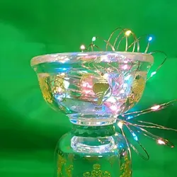 Đèn led dây fairy light có chớp đủ màu 4m