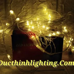 Đèn led dây lưới vàng ấm 1m5