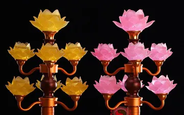 10 Mẫu đèn thờ cúng bàn thờ phật – gia tiên đẹp giá tốt nhất