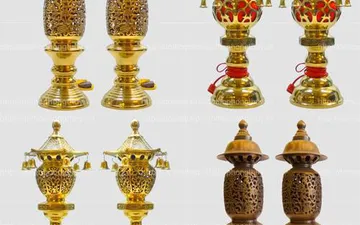 Top mẫu đèn bàn thờ đẹp phổ biến nhất hiện nay