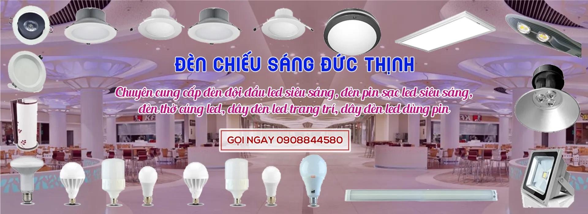 Đèn Led Nhà Xưởng
