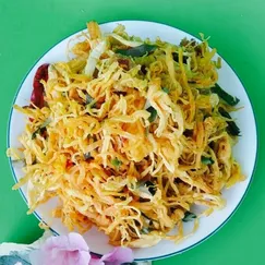 Gà Xé Lá Chanh