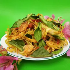 Mực Xé Lá Chanh