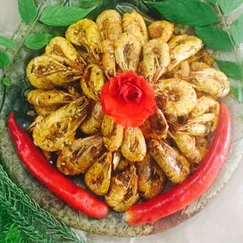 Tôm Sấy Lá Chanh