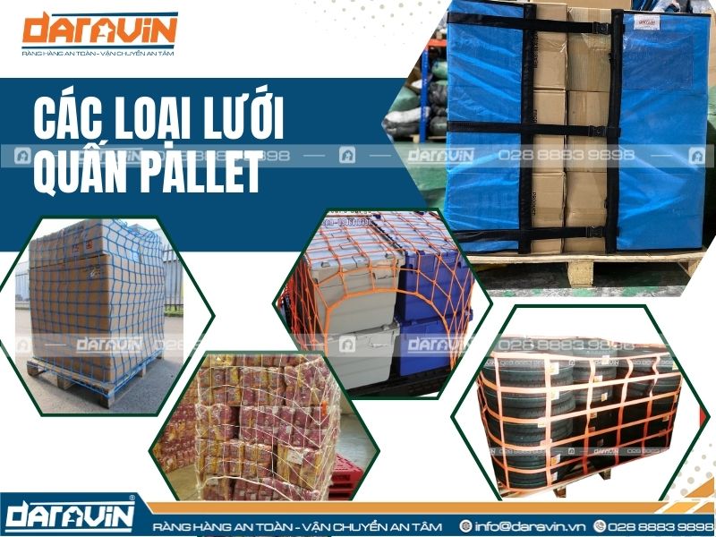 Các loại lưới quấn pallet phổ biến