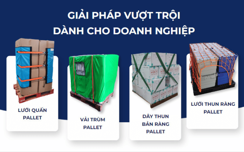 DARAVIN cung cấp các giải pháp quấn hàng trên pallet cho doanh nghiệp DARAVIN cung cấp các giải pháp quấn hàng trên pallet cho doanh nghiệp