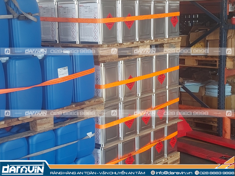 Đơn vị cung cấp giải pháp bảo vệ hàng trên pallet - dây ràng khóa cam Đơn vị cung cấp giải pháp bảo vệ hàng trên pallet - dây ràng khóa cam