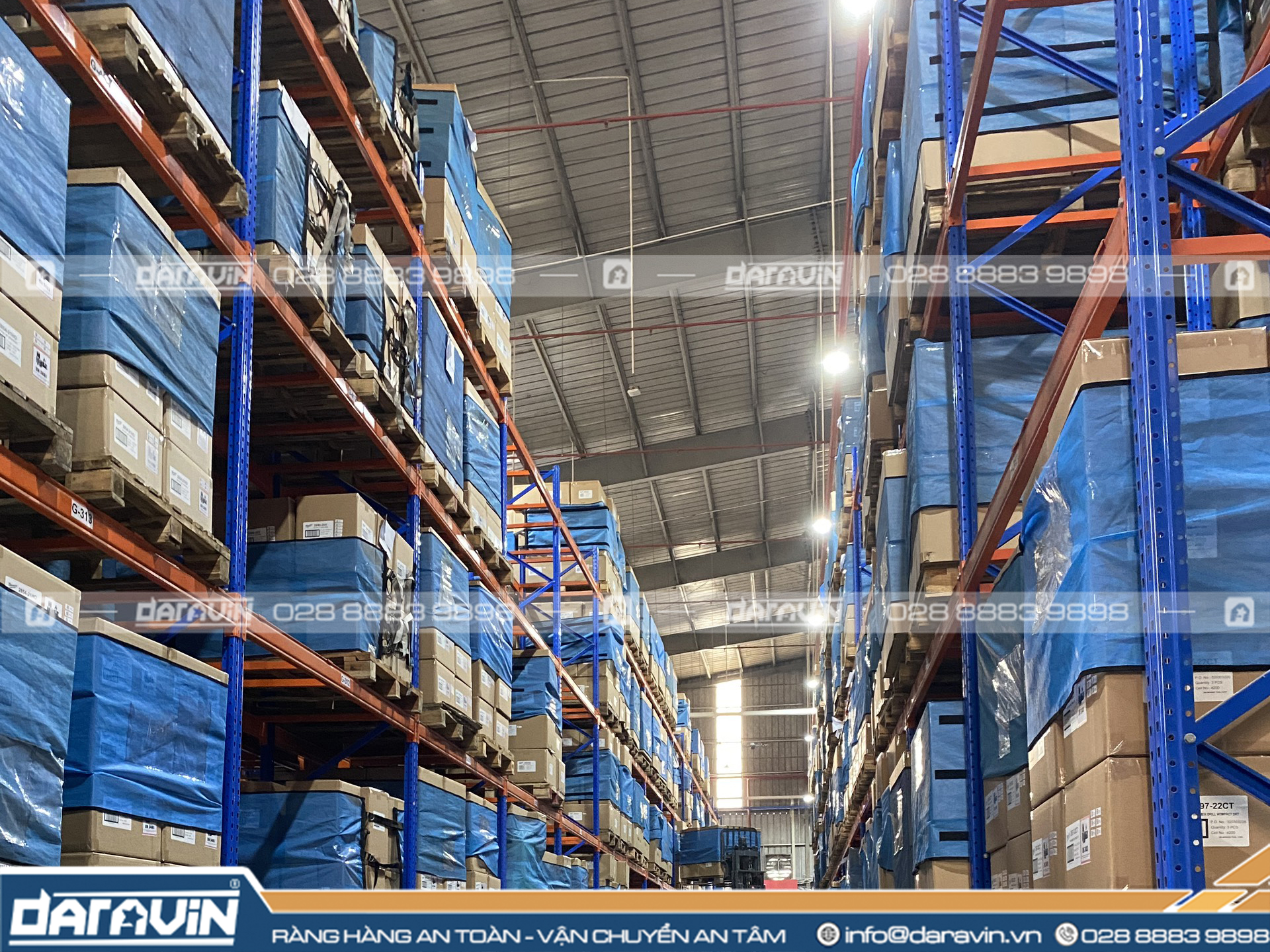 Giải pháp kho hàng xanh cùng lưới quấn pallet Giải pháp kho hàng xanh cùng lưới quấn pallet