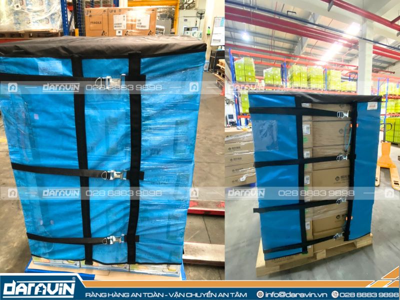 Những ngành hàng nào cần sử dụng lưới quấn pallet có vải trùm Những ngành hàng nào cần sử dụng lưới quấn pallet có vải trùm