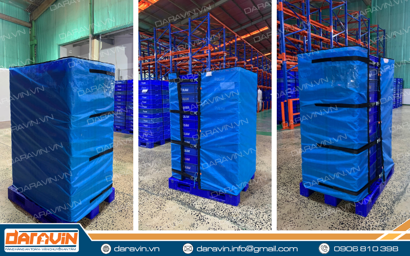 Lưới quấn pallet DARAVIN cho công ty Olam Việt Nam Lưới quấn pallet DARAVIN cho công ty Olam Việt Nam