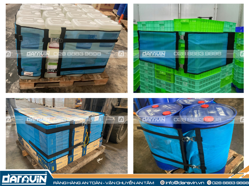 Lưới quấn pallet tái sử dụng thay thế cho màng pe liệu bạn đã biết?