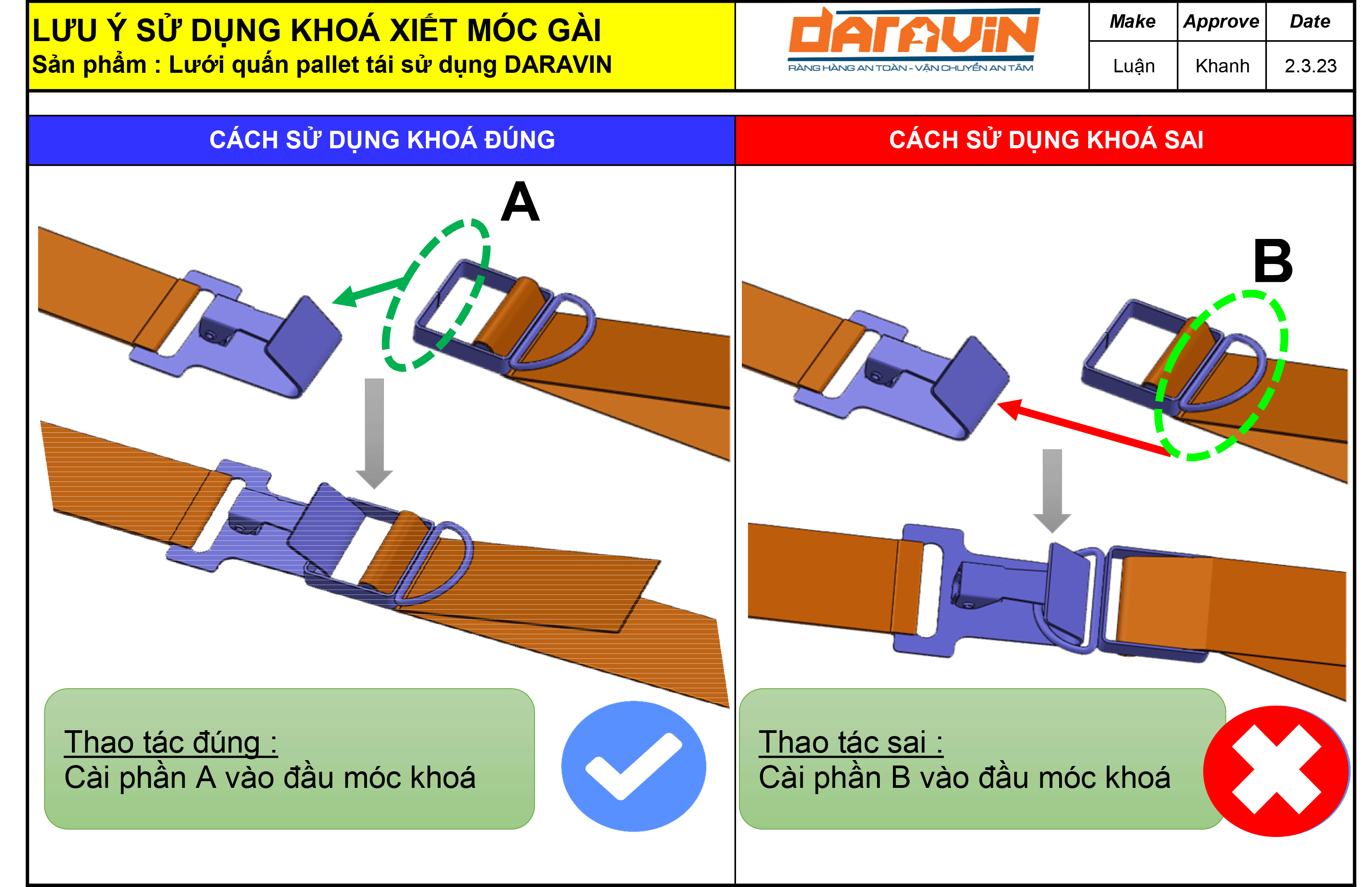 Những lúu ý khi sử dụng khóa xiết móc gài Những lúu ý khi sử dụng khóa xiết móc gài